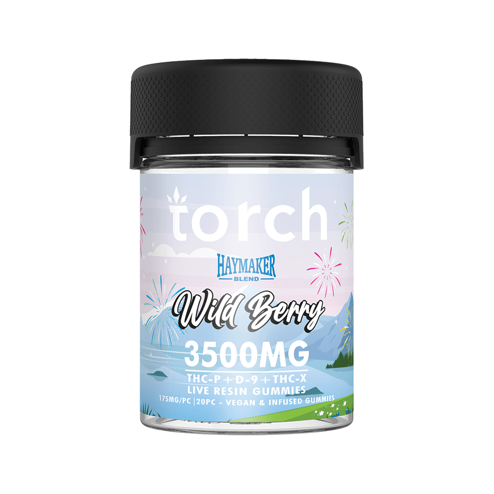 Torch Haymaker Gummies Wild Berry 3500mg