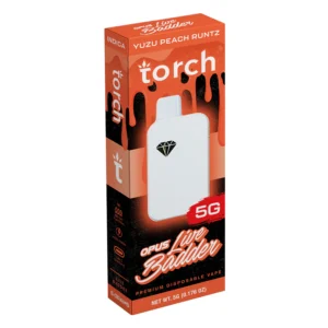Alternative view of Yuzu Peach Runtz | Indica | 5g