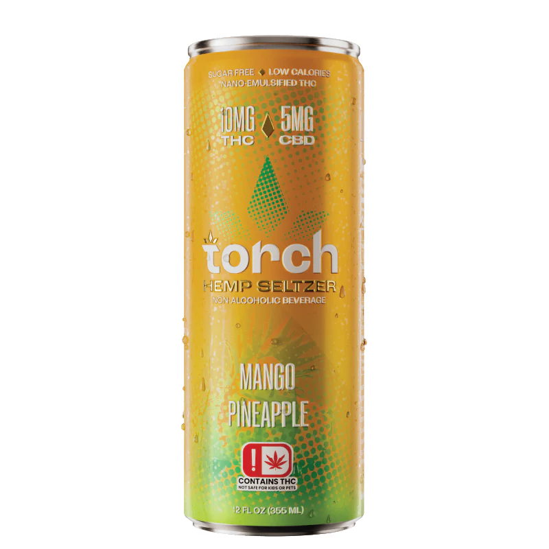 Mango Pineapple D9 THC Seltzer - Image 2