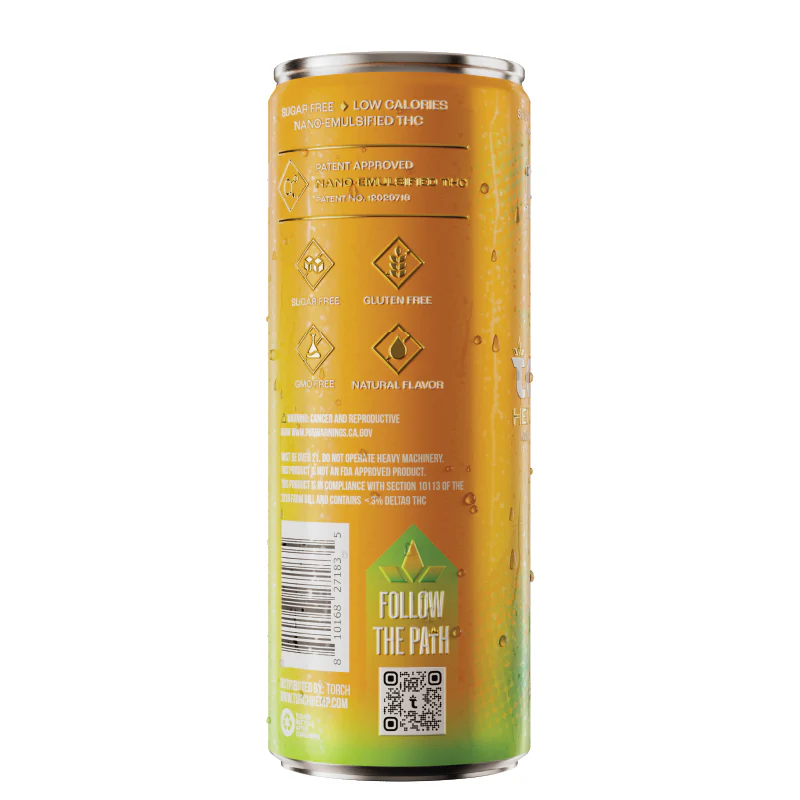 Mango Pineapple D9 THC Seltzer - Image 3