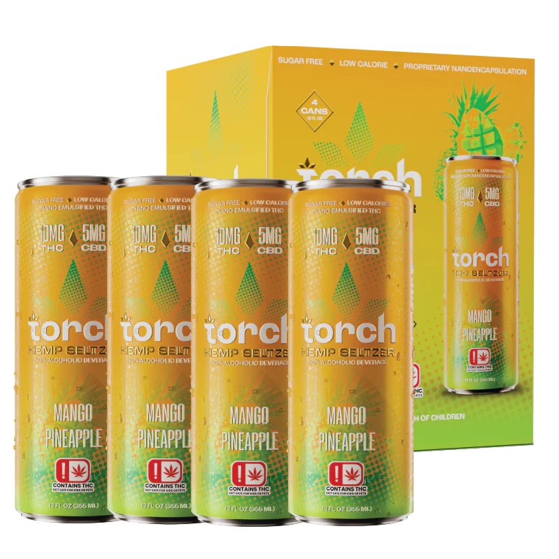 Mango Pineapple D9 THC Seltzer - Image 5