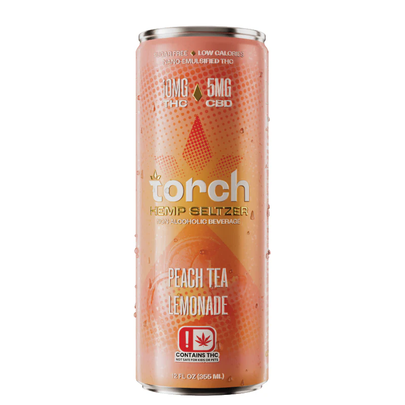 Peach Tea Lemonade D9 THC Iced Tea - Image 2