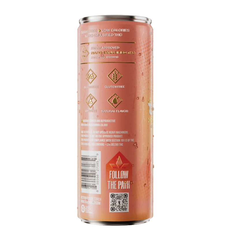 Peach Tea Lemonade D9 THC Iced Tea - Image 3