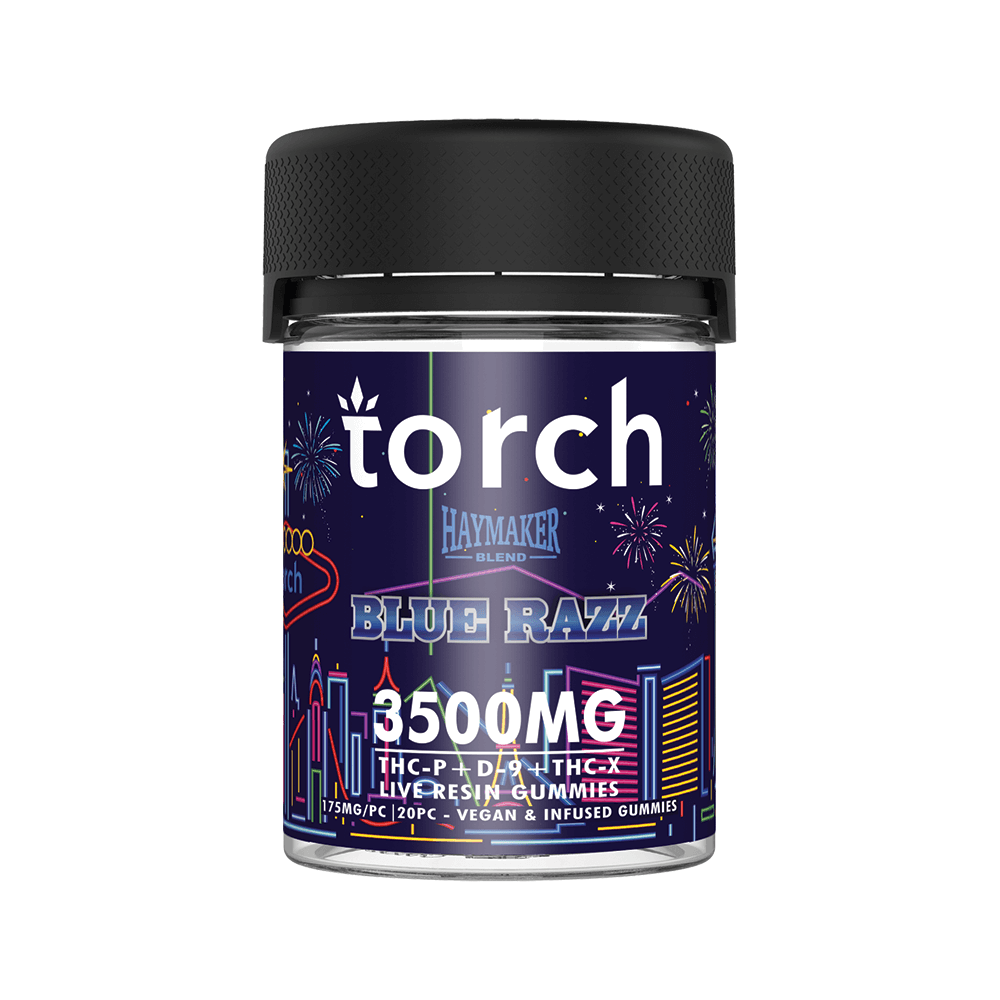 Torch Haymaker Gummies Blue Razz